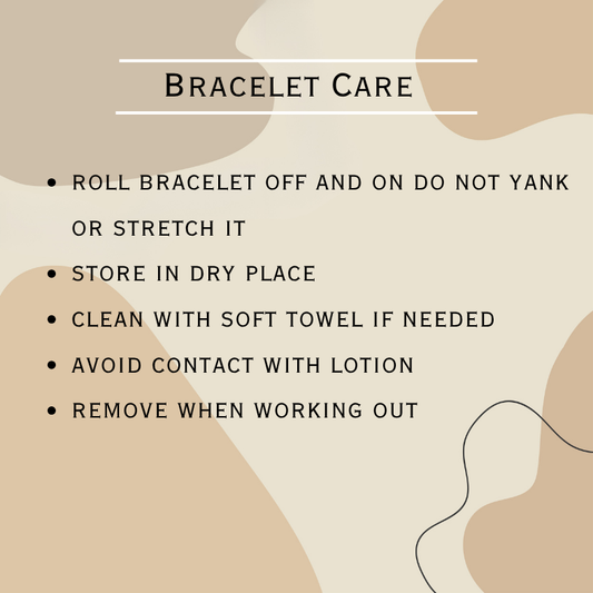 Pearl yarn ball bracelet