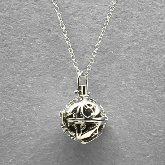 Aroma Therapy sphere necklace