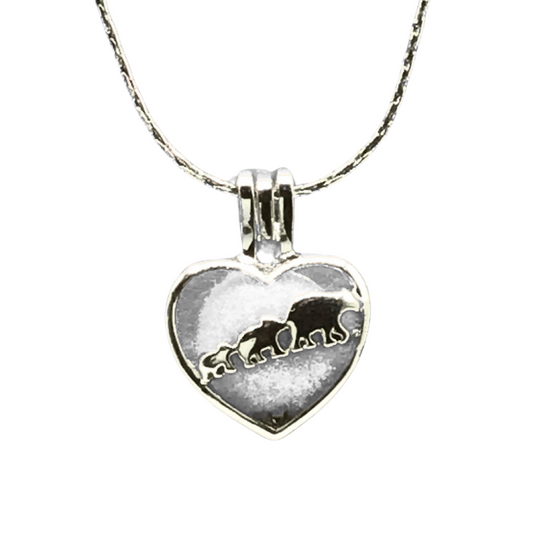 Three little bears necklace