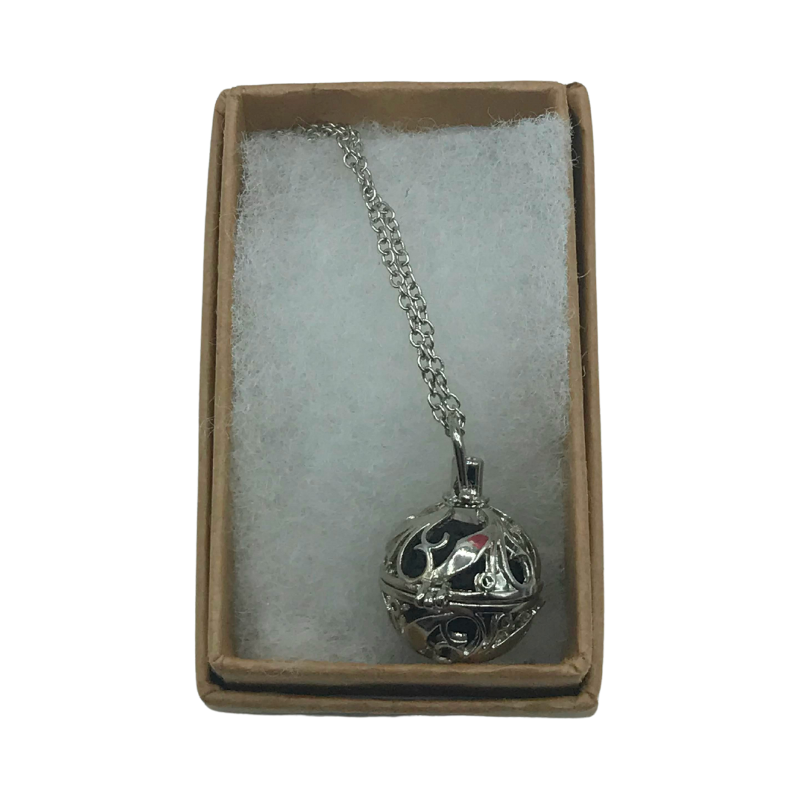 Aroma Therapy sphere necklace