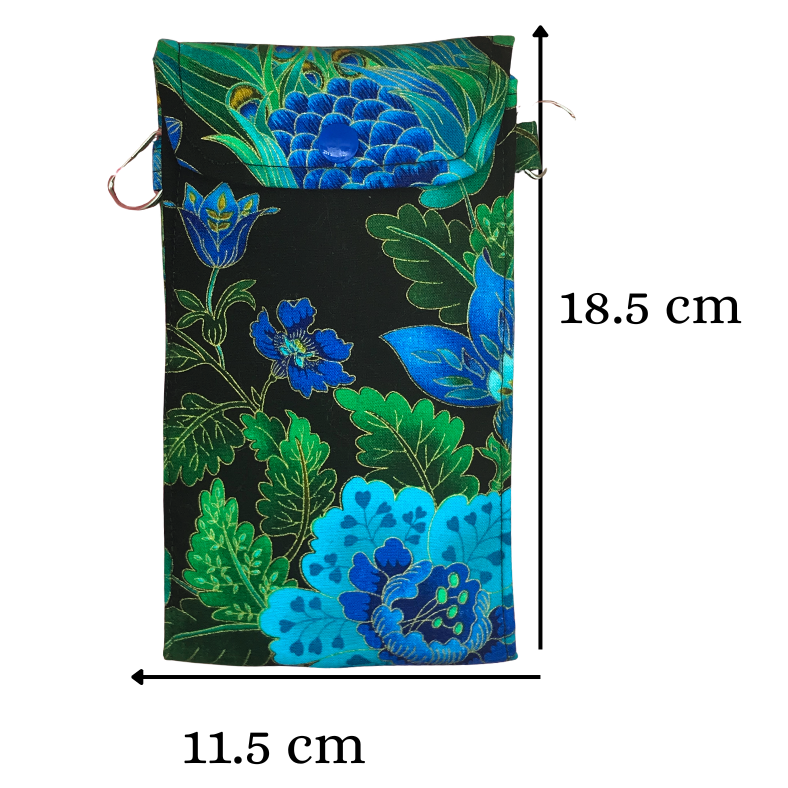 Midnight Bloom Crossbody