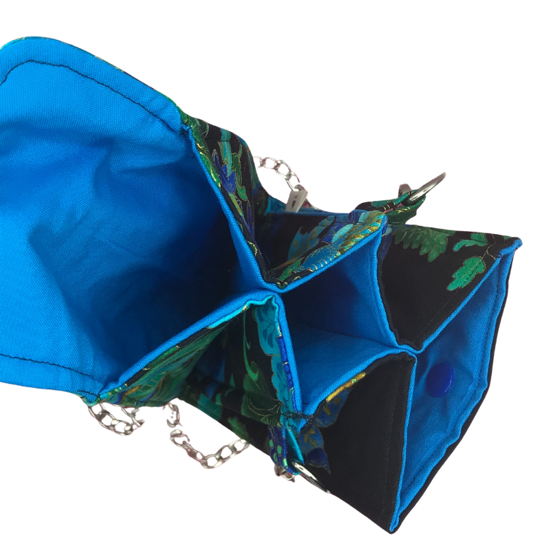 Midnight Bloom Crossbody