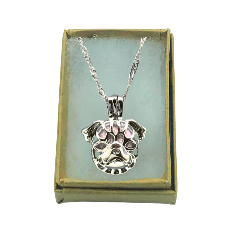 Bulldog necklace