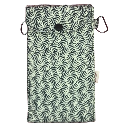 Monochrome Wave Crossbody