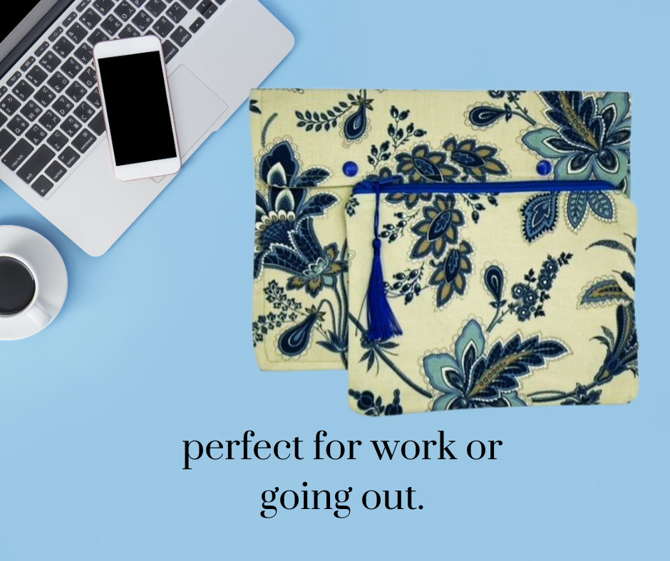 Matching ipad sleeve and purse