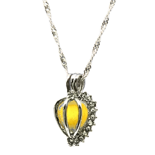 Twin flame necklace