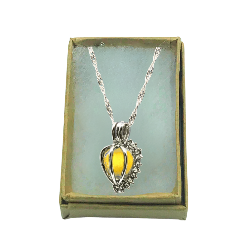 Twin flame necklace